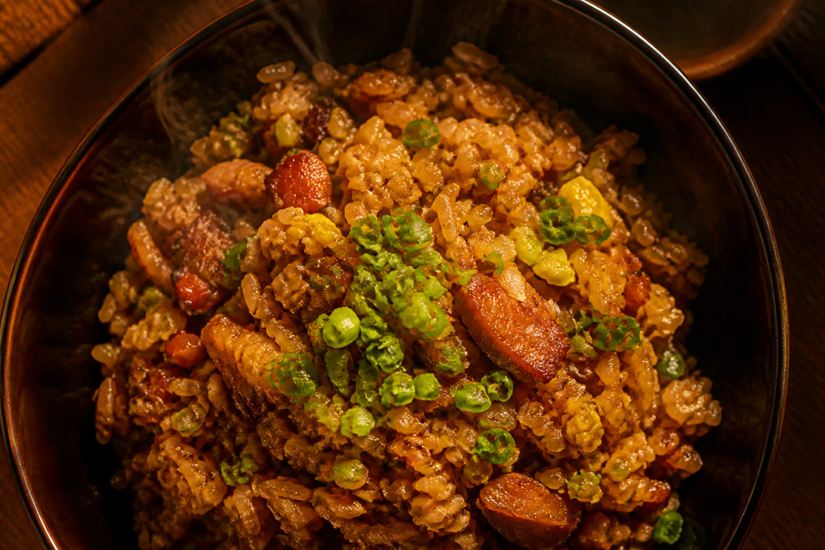 Pork fried rice