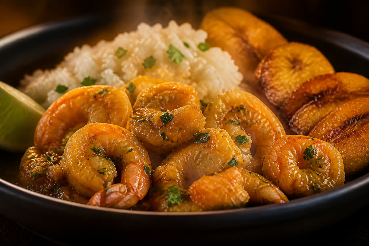 Garlic shrimp